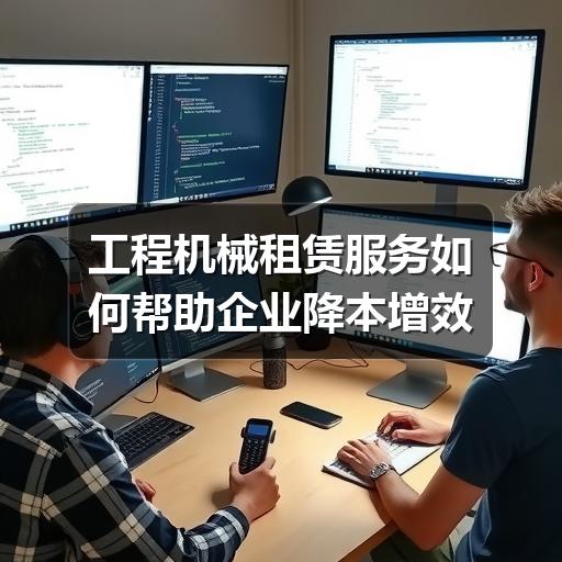 工程机械租赁服务如何帮助企业降本增效 - 智穹界久阳机械 工程机械租赁服务如何帮助企业降本增效