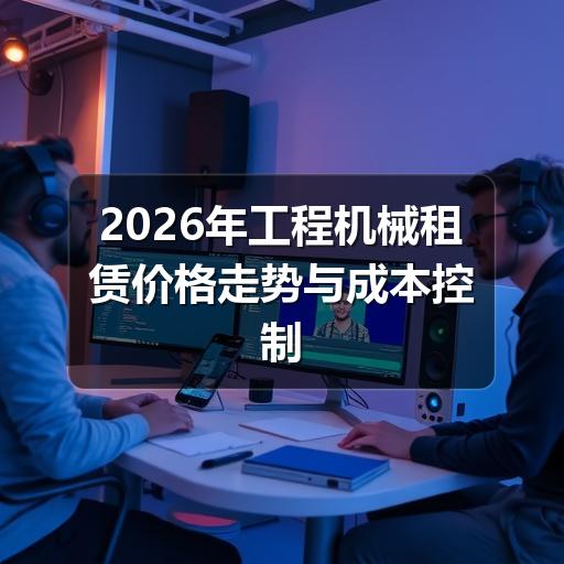 2026年工程机械租赁价格走势与成本控制策略 - 智穹界久阳机械 2026年工程机械租赁价格走势与成本控制策略
