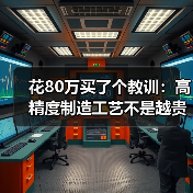 花80万买了个教训:高精度制造工艺不是越贵越好(图3) 花80万买了个教训:高精度制造工艺不是越贵越好(图3)
