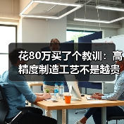 花80万买了个教训:高精度制造工艺不是越贵越好(图2) 花80万买了个教训:高精度制造工艺不是越贵越好(图2)