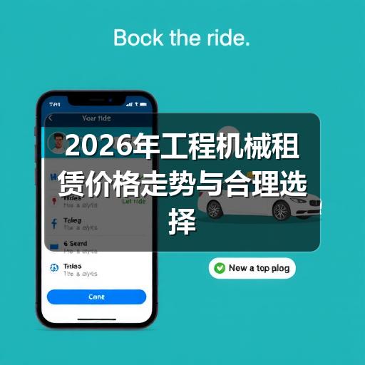2026年工程机械租赁价格走势与合理选择指南