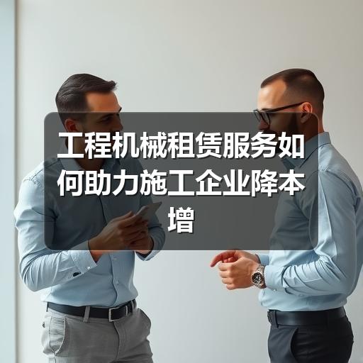 工程机械租赁服务如何助力施工企业降本增效 - 智穹界久阳机械 工程机械租赁服务如何助力施工企业降本增效
