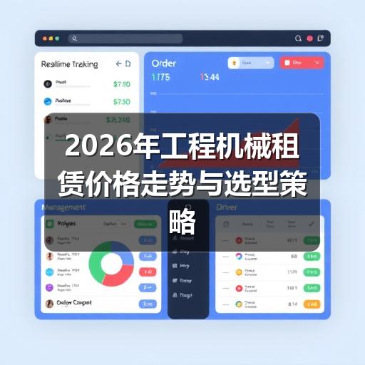 2026年工程机械租赁价格走势与选型策略 - 智穹界久阳机械 2026年工程机械租赁价格走势与选型策略