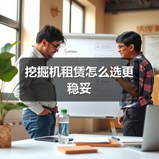 挖掘机租赁怎么选更稳妥