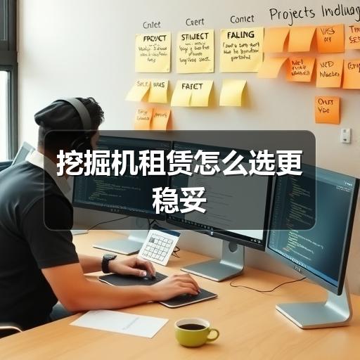 挖掘机租赁怎么选更稳妥