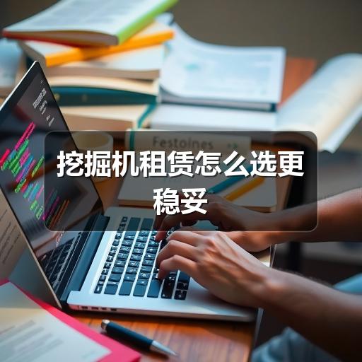 挖掘机租赁怎么选更稳妥