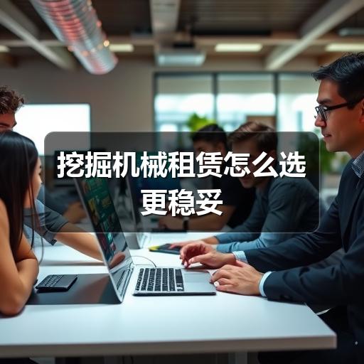 挖掘机械租赁怎么选更稳妥