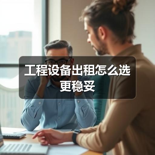工程设备出租怎么选更稳妥 工程设备出租怎么选更稳妥