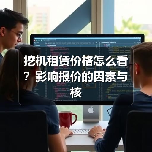 挖机租赁价格怎么看?影响报价的因素与核实方法 挖机租赁价格怎么看?影响报价的因素与核实方法
