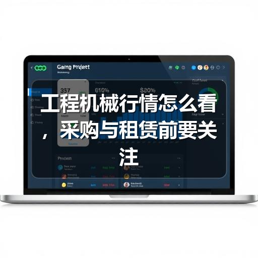 工程机械行情怎么看，采购与租赁前要关注哪些信号