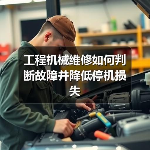 工程机械维修如何判断故障并降低停机损失