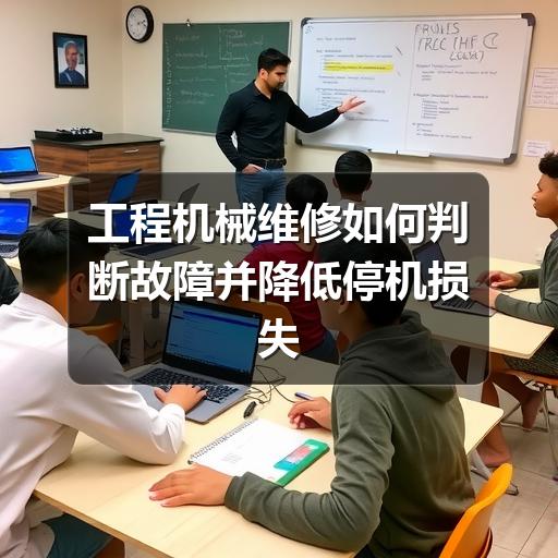 工程机械维修如何判断故障并降低停机损失