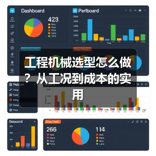 工程机械选型怎么做?从工况到成本的实用判断方法 - 智穹界久阳机械 工程机械选型怎么做?从工况到成本的实用判断方法