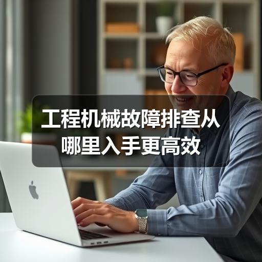 工程机械故障排查从哪里入手更高效