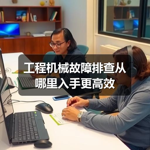 工程机械故障排查从哪里入手更高效
