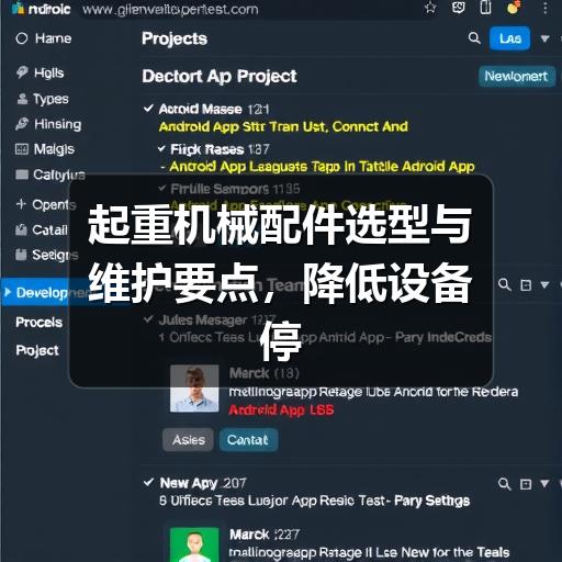 起重机械配件选型与维护要点，降低设备停机风险